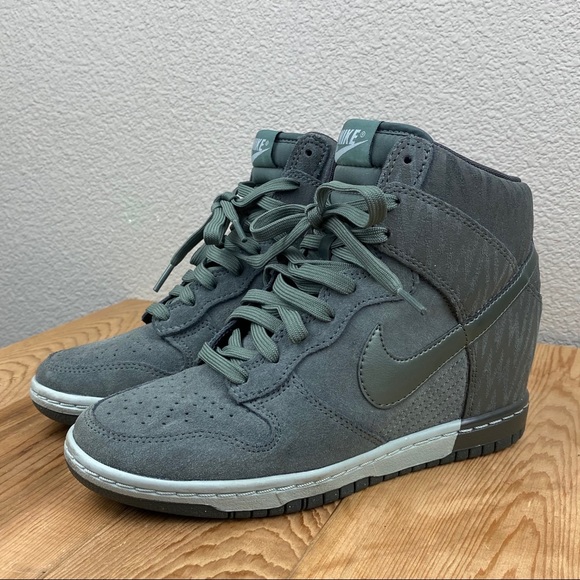Nike Dunk Ski Hi wedge high top sneakers 7.5